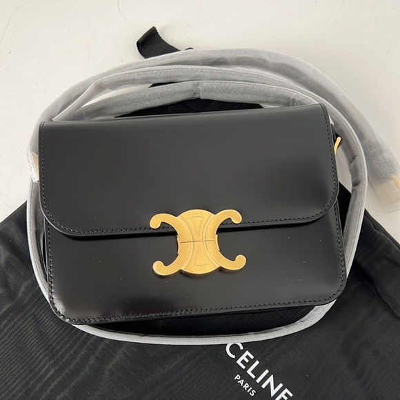 Celine teen triomphe black NWOT NO trades - Picture 8 of 11